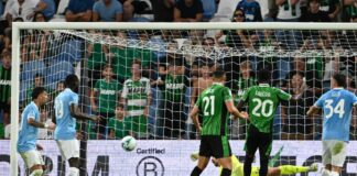 Sassuolo batte Lazio 1-0, decide Fadera