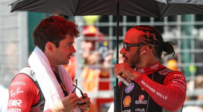 In Azerbaijan doppietta Ferrari nelle FP2, Hamilton precede Leclerc