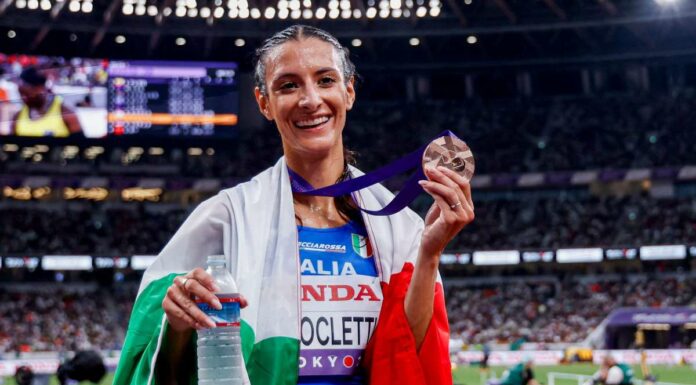 Battocletti vince il bronzo nei 5.000 ai Mondiali di Tokyo
