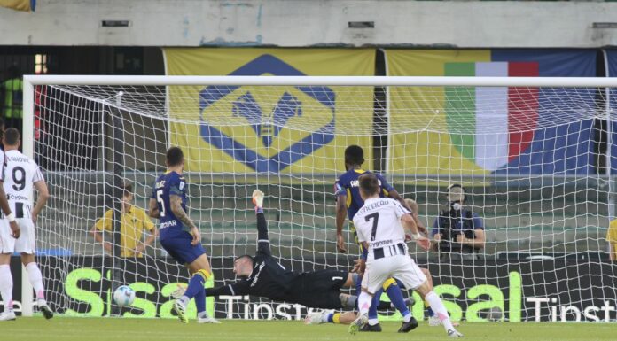 Orban replica a Conceiçao, Verona-Juventus 1-1