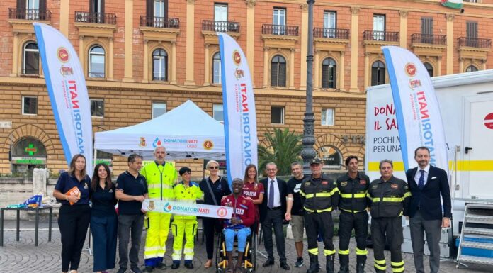 Anas e Polizia di Stato insieme per promuovere la donazione di sangue