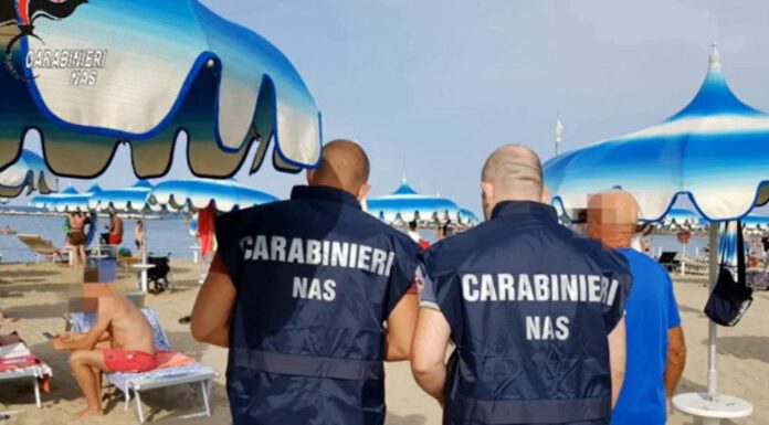 In estate controlli Nas in tutta Italia, irregolarità al 37%