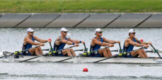 L’Italia del 4 di coppia vince i Mondiali con dedica a Mondelli