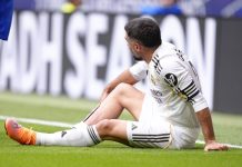 Carvajal faces at least two weeks out after suffering a foot injury