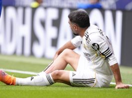 Carvajal faces at least two weeks out after suffering a foot injury