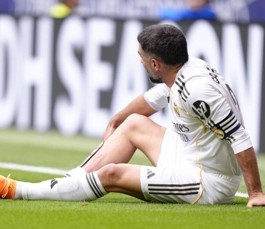 Carvajal faces at least two weeks out after suffering a foot injury