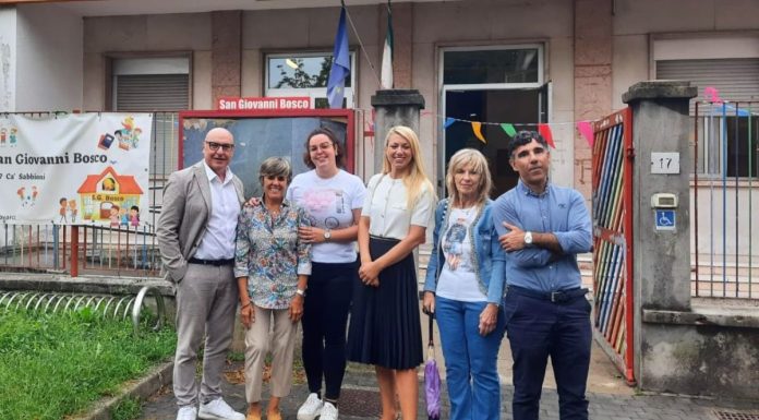 Al via il nuovo anno scolastico, Besio in visita alla scuola S. Giovanni Bosco di Ca’ Sabbioni
