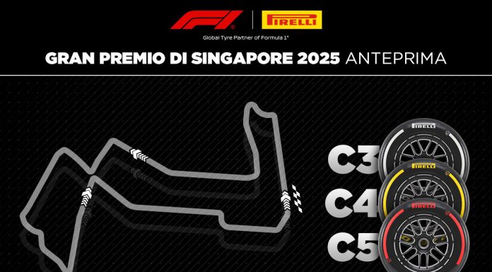 GP Singapore, Pirelli porta le stesse mescole dello scorso anno: C3, C4 e C5