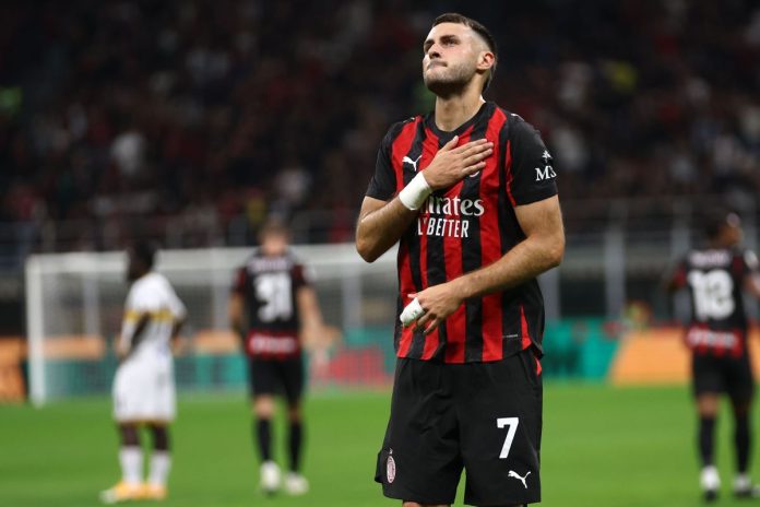 Ac Milan - Us Lecce, Stadio Giuseppe Meazza, Milano, Italy - 23 Sep 2025