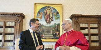 Papa Leone XIV incontra Herzog “Garantire il futuro del popolo palestinese”