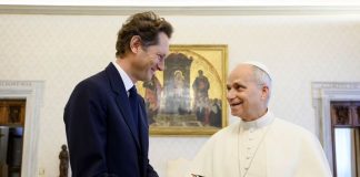 Papa Leone XIV riceve in udienza privata John Elkann e la moglie Lavinia Borromeo