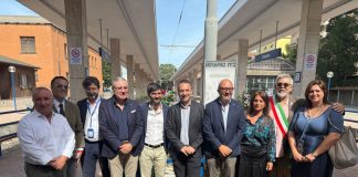 Ghera inaugura la stazione riqualificata della Roma Nord a Viterbo