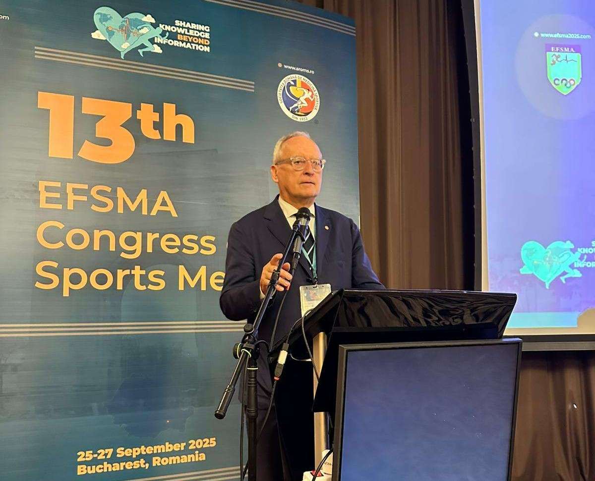Maurizio Casasco confermato presidente della Federazione Europea di Medicina dello Sport
