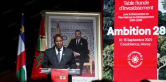 تواديرا: الدار البيضاء تشكل “مرحلة تحول” لإفريقيا الوسطى