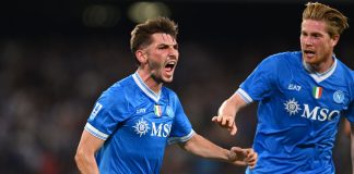 Il Napoli batte anche il Pisa 3-2 e vola a punteggio pieno in testa alla classifica