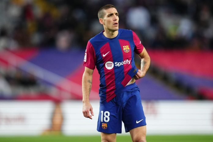 FC Barcelona-Getafe CF. La Liga EA Sports match. Date 26