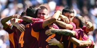 La Roma piega la Lazio nel derby, capitan Pellegrini decisivo