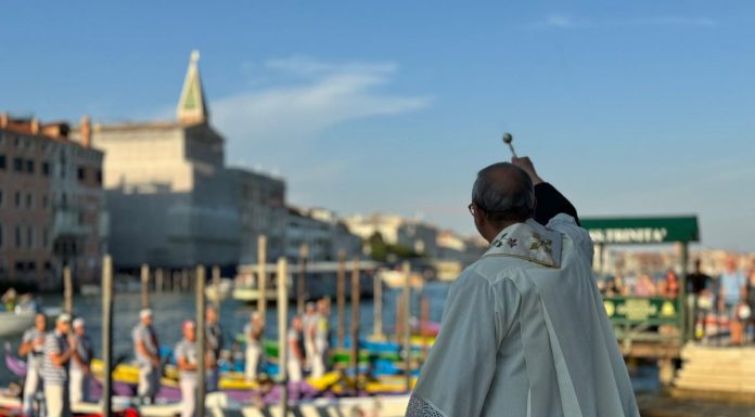 Regata Storica, giovedì 4 settembre la benedizione dei gondolini in Campo della Salute