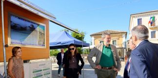 Abruzzo, Marsilio in visita alla casa della salute mobile a Crecchio