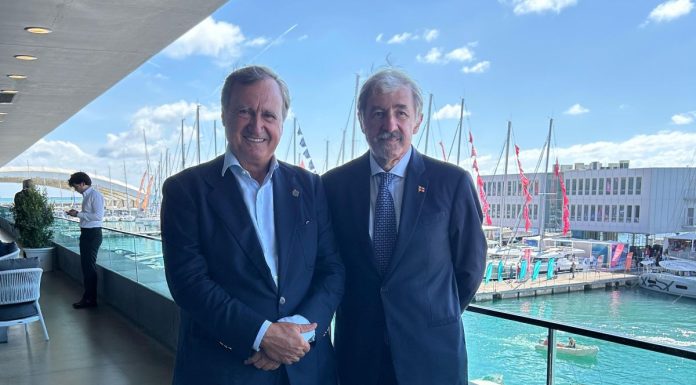 Il presidente della Regione Liguria Bucci incontra il sindaco di Venezia Brugnaro