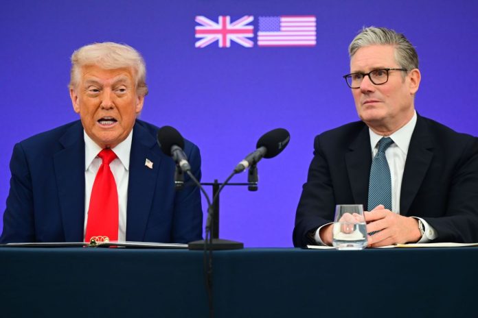 US President Donald Trump state visit to the UK, Business Event, Day 3, Chequers, Aylesbury, UK - 18 Sep 2025