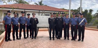 Il comandante della Legione Carabinieri “Sicilia” in visita nell’ex covo di Totò Riina