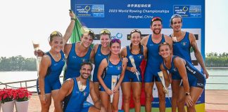 Mondiali di canottaggio, argento per l’otto misto azzurro a Shanghai