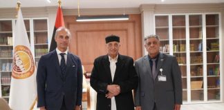 L’Ambasciatore d’Italia in Libia incontra il presidente del Parlamento