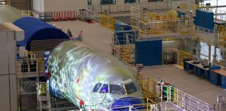 Cina: Airbus inaugura nuova catena di montaggio nel paese per aerei A320 (3)