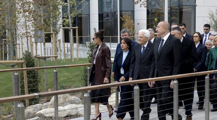 Italia-Azerbaigian, Mattarella “Mettere insieme capacità, non contrapporre”