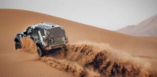 Completato test nel Sahara per la prima Defender Dakar D7X-R