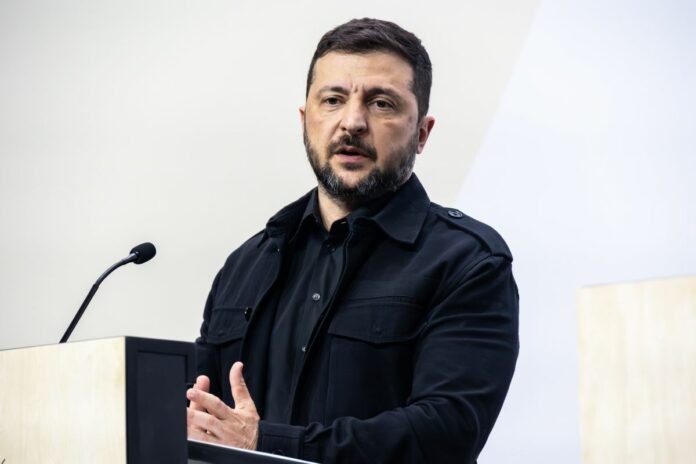 Zelenskyy and Frederiksen hold a press conference in Copenhagen