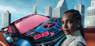 Hot Wheels trasforma la CLA in un’auto giocattolo di grandi dimensioni