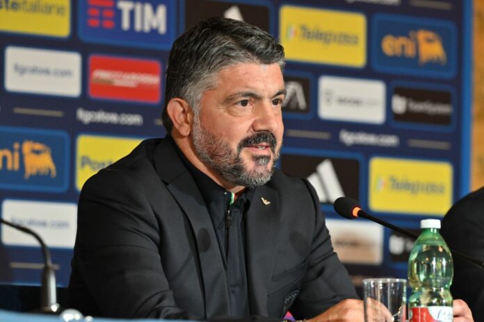 Roma, Rino Gattuso nuovo ct della Nazionale : conferenza stampa