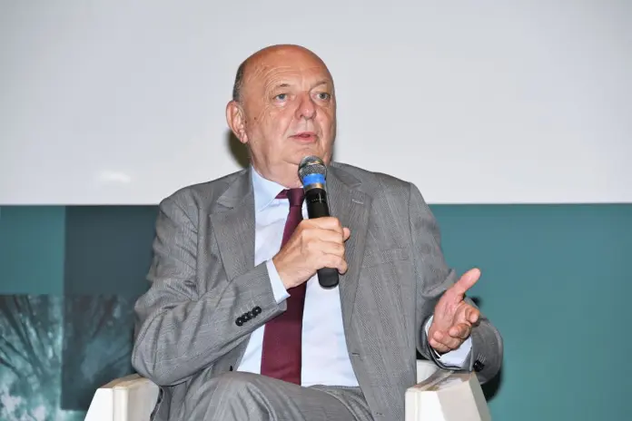 Milano, Gilberto Pichetto Fratin Ministro dell'Ambiente - intervento all'evento AMBIENTE SOSTENIBILITA' ENERGIA