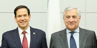 Tajani sente Rubio “Al lavoro per una rapida attuazione del Piano Trump”
