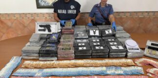 Sequestrati a Roma 200 kg di cocaina, arrestato 23enne albanese