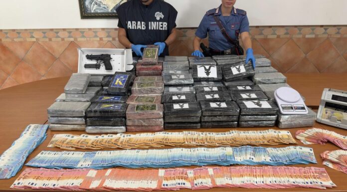 Sequestrati a Roma 200 kg di cocaina, arrestato 23enne albanese