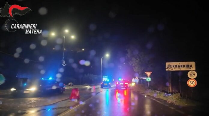 Traffico di droga, sgominato gruppo in provincia Matera con 41 arresti