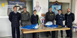 Maxi sequestro di droga all’interno del carcere di Lecce