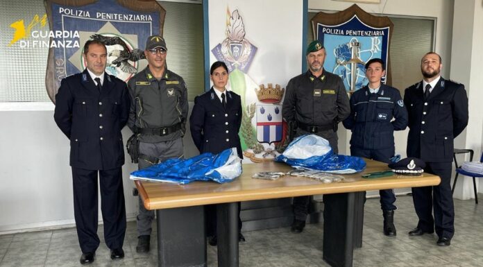 Maxi sequestro di droga all’interno del carcere di Lecce