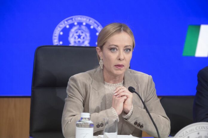 Roma, Palazzo Chigi conferenza stampa al termine del Consiglio dei Ministri sulla manovra economica del governo