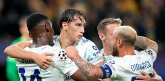 Pazza e bella Inter, poker in Champions sul campo dell’Union SG