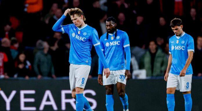 Allarme rosso in casa Napoli, clamoroso ko sul campo del Psv