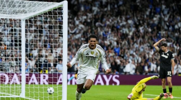 Juventus sconfitta al Bernabeu, la decide Bellingham