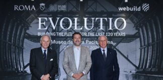 Webuild, Salvini visita la mostra “Evolutio” all’Ara Pacis di Roma