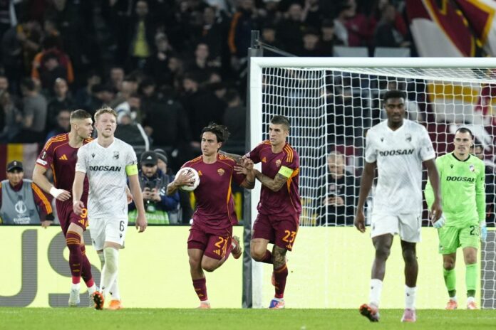 AS Roma v FC Viktoria Plzen - UEFA Europa League 2025/26 League Phase MD3