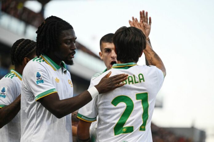 Sassuolo-Roma serie A