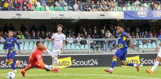 Verona avanti di due reti raggiunto dal Cagliari, finisce 2-2