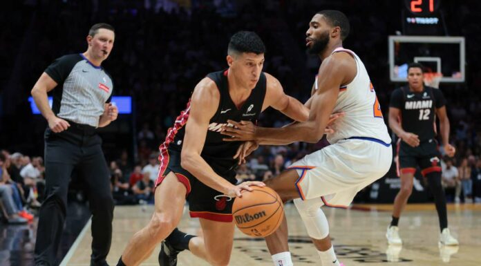 Miami supera New York con 14 punti di Fontecchio, ok Lakers e San Antonio